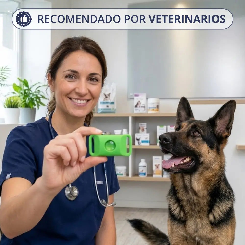 Medallón Antigarrapatas, Pulgas y Mosquitos — Protección de 12 Meses, 100% Natural