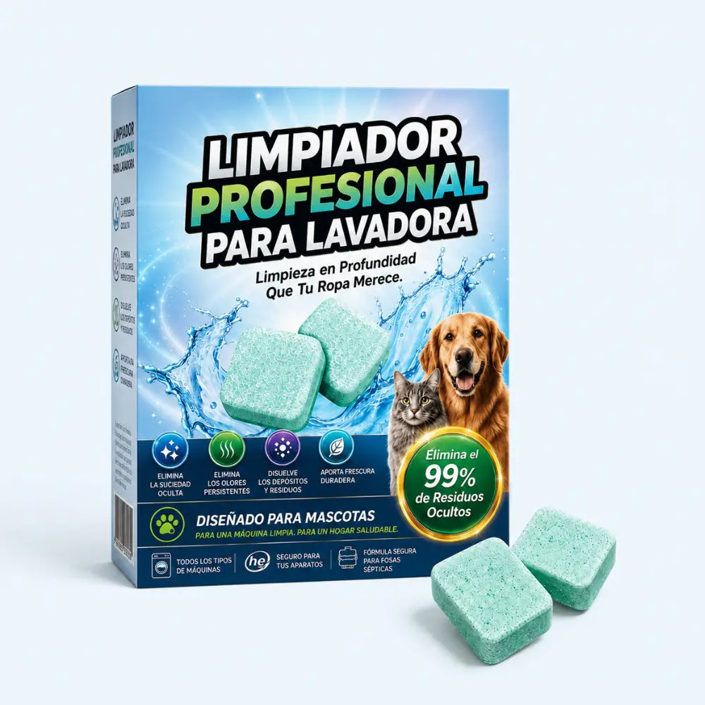 Pastillas de limpieza profunda para lavadoras