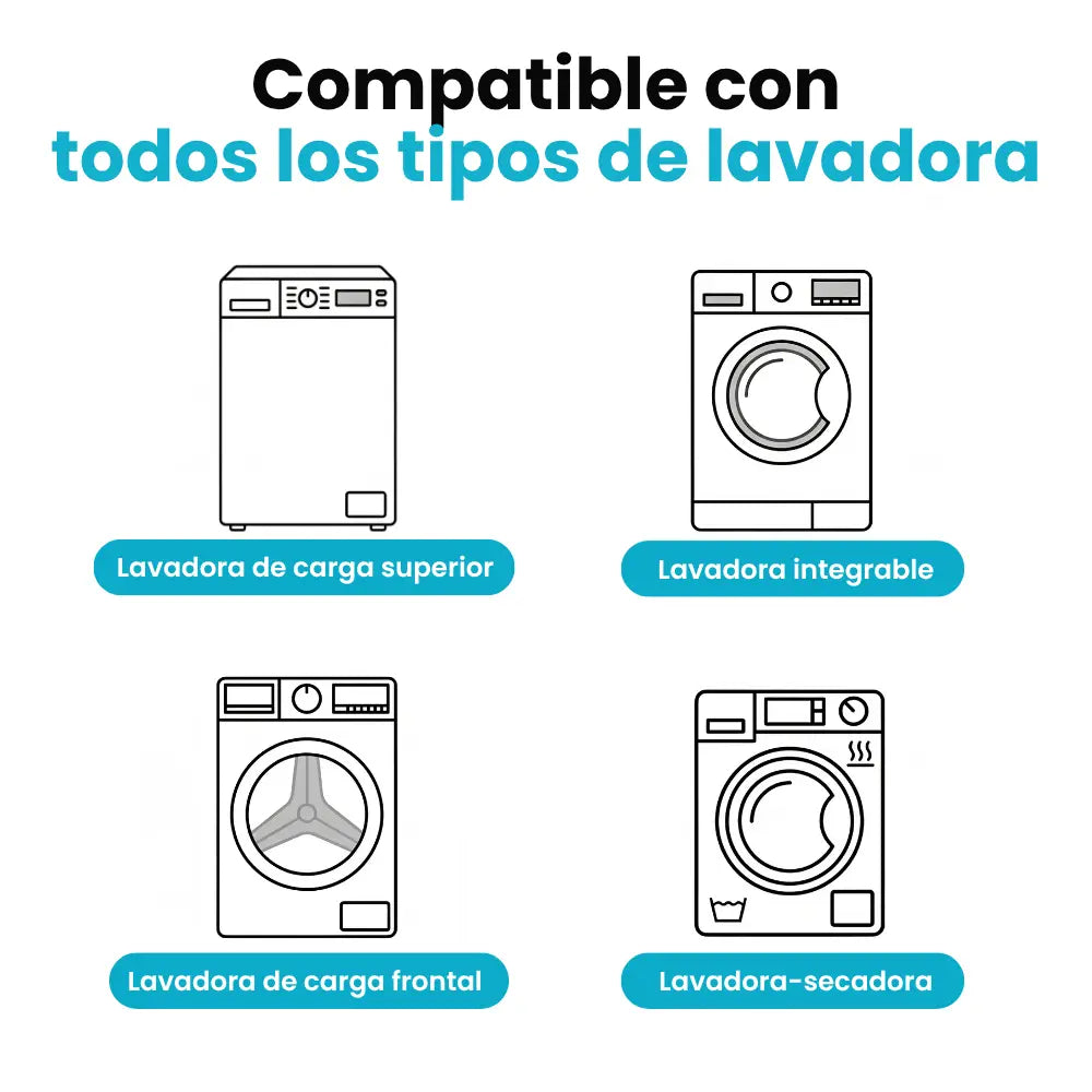 Pastillas de limpieza profunda para lavadoras