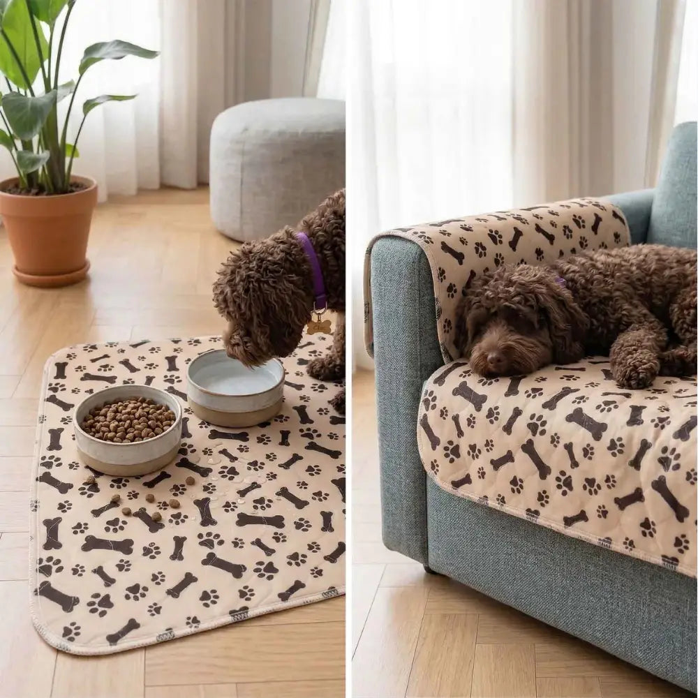 Alfombrilla higiénica, absorbente y lavable para perros y cachorros