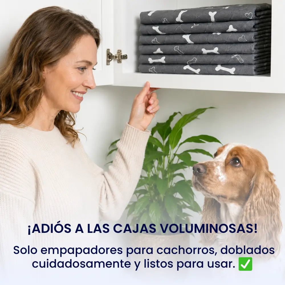 Alfombrilla higiénica, absorbente y lavable para perros y cachorros